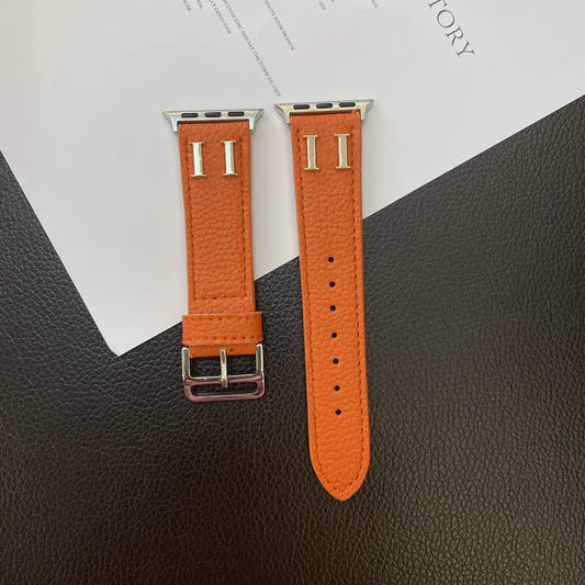 Watchband Designer Caviar Leather Apple Watch Band Watch Strap for Apple Watch Straps 38Mm 40Mm 49Mm 42MM 44Mm 45MM 3 4 5 SE 6 7 9 Series Iwatch Band Bracelet Watchband