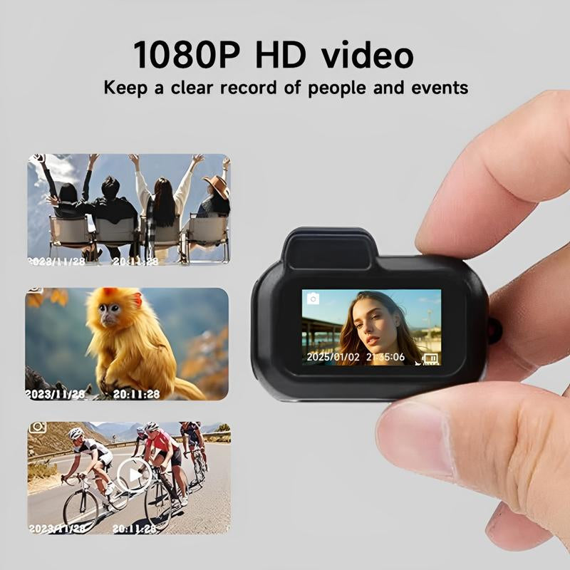 Keychain Camera,1080P Mini Pixel Camera, Micro Mini Dv/Camcorder, Long Battery Life for Indoor and Outdoor Use (32G) Compact Digital Hd Capture