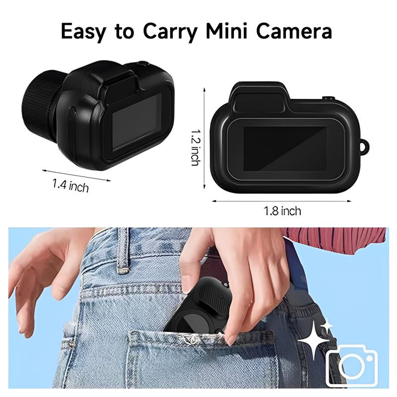 Keychain Camera,1080P Mini Pixel Camera, Micro Mini Dv/Camcorder, Long Battery Life for Indoor and Outdoor Use (32G) Compact Digital Hd Capture