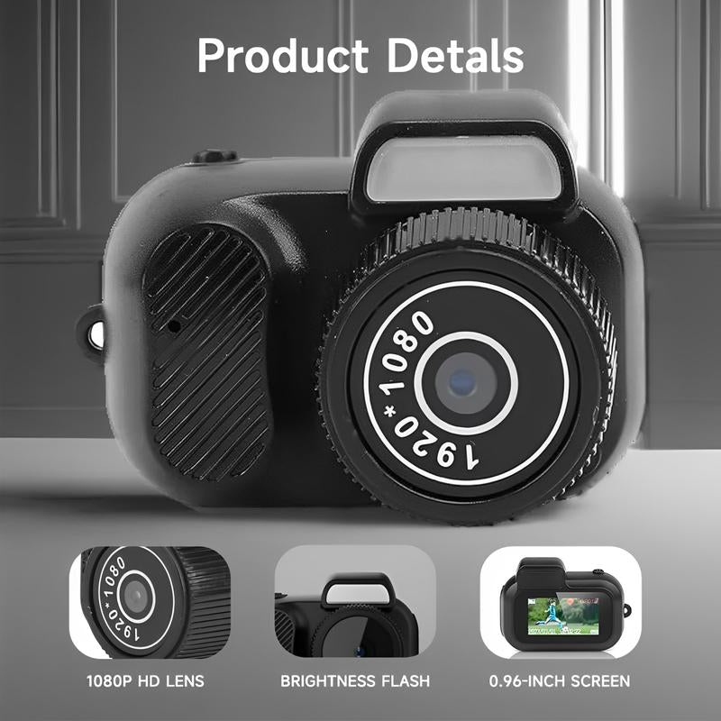 Keychain Camera,1080P Mini Pixel Camera, Micro Mini Dv/Camcorder, Long Battery Life for Indoor and Outdoor Use (32G) Compact Digital Hd Capture