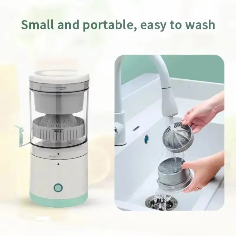 Wireless Juicer Automatic Orange Lemon Juicer USB Charge Juice Separator Portable Fruit Extractor Squeezer Pressure Juicers