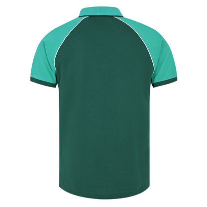 Sea Green Cotton Polo Shirt