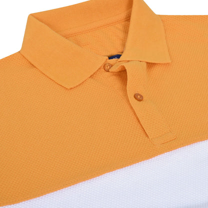 Apricot Plain Cotton Polo Shirt