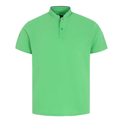 Band Collar P. Green T-Shirt