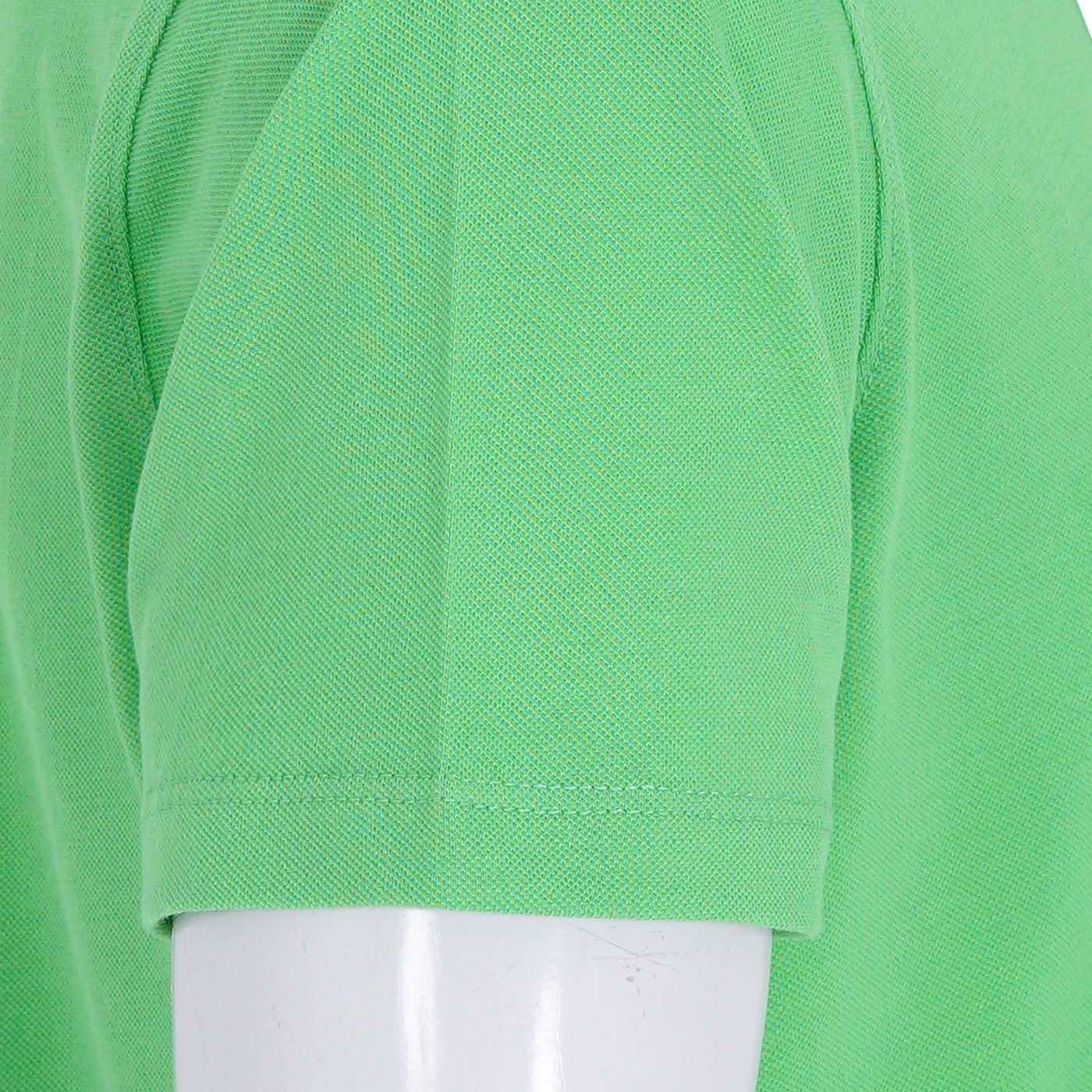 Band Collar P. Green T-Shirt