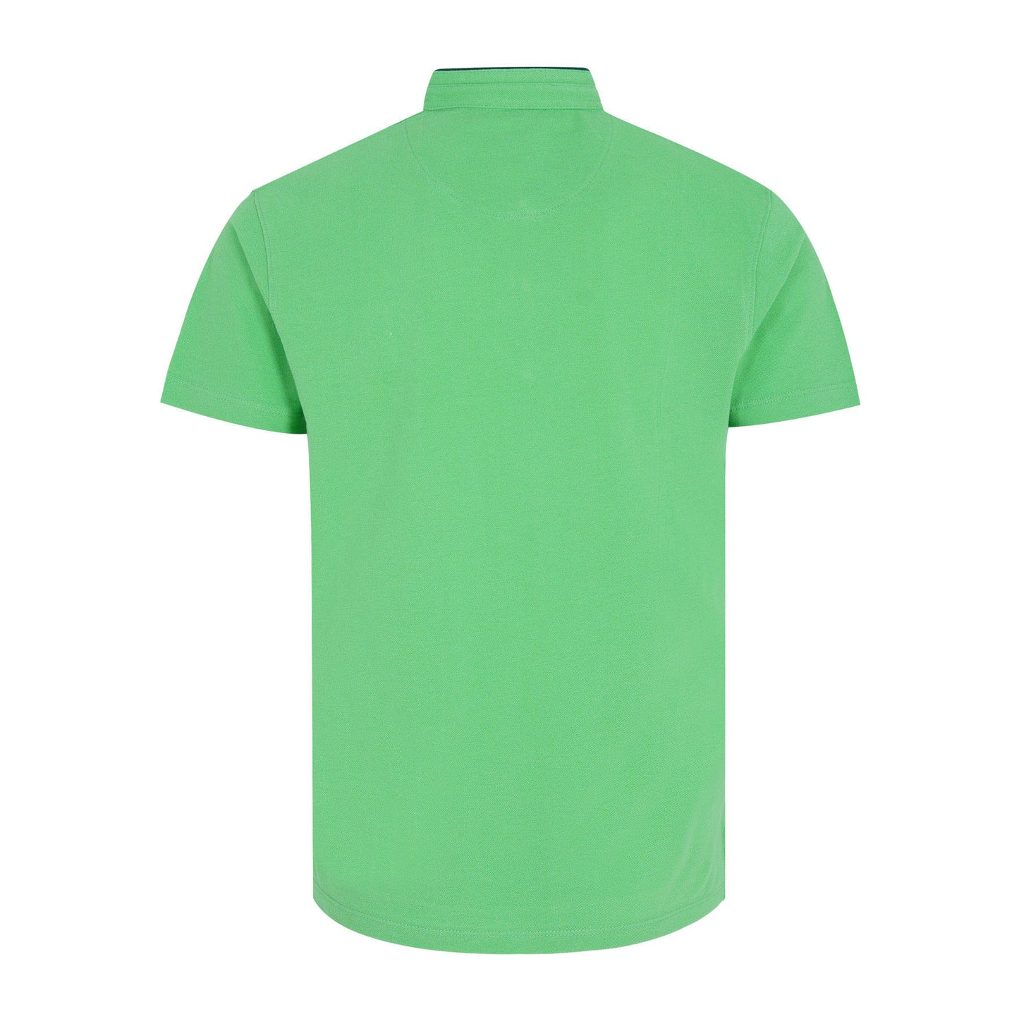 Band Collar P. Green T-Shirt