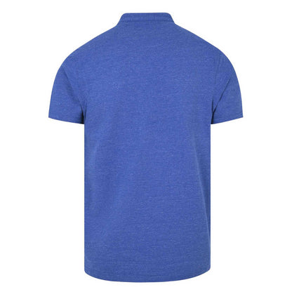 Plain Blue Half Sleeves V Neck T-Shirt