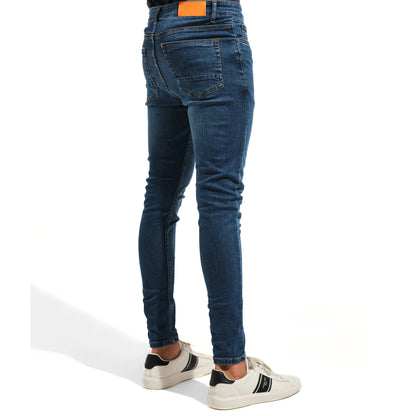 Men Carrot Fit Denim Pant