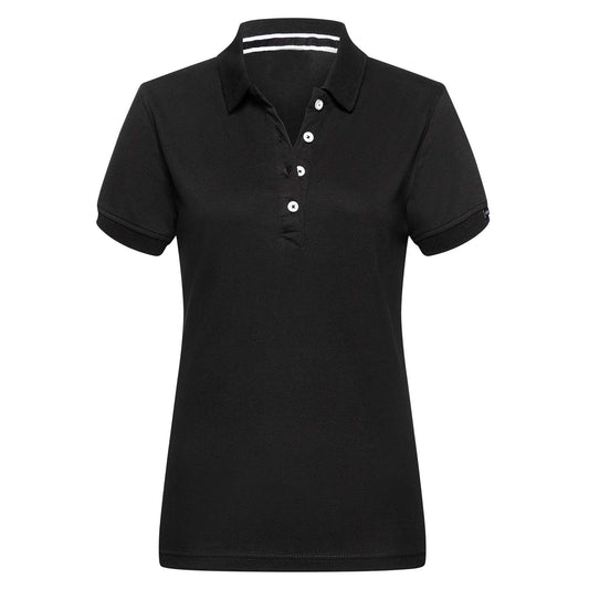 Coastal Ladies Polo Shirt Black