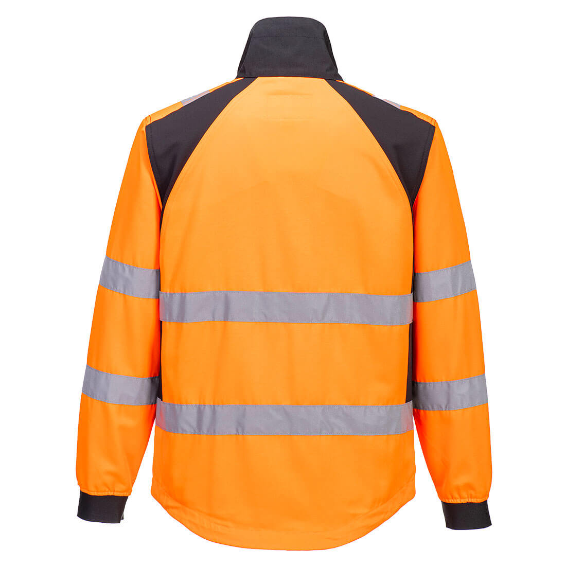 Hi-Vis Work Jacket Yellow/Black