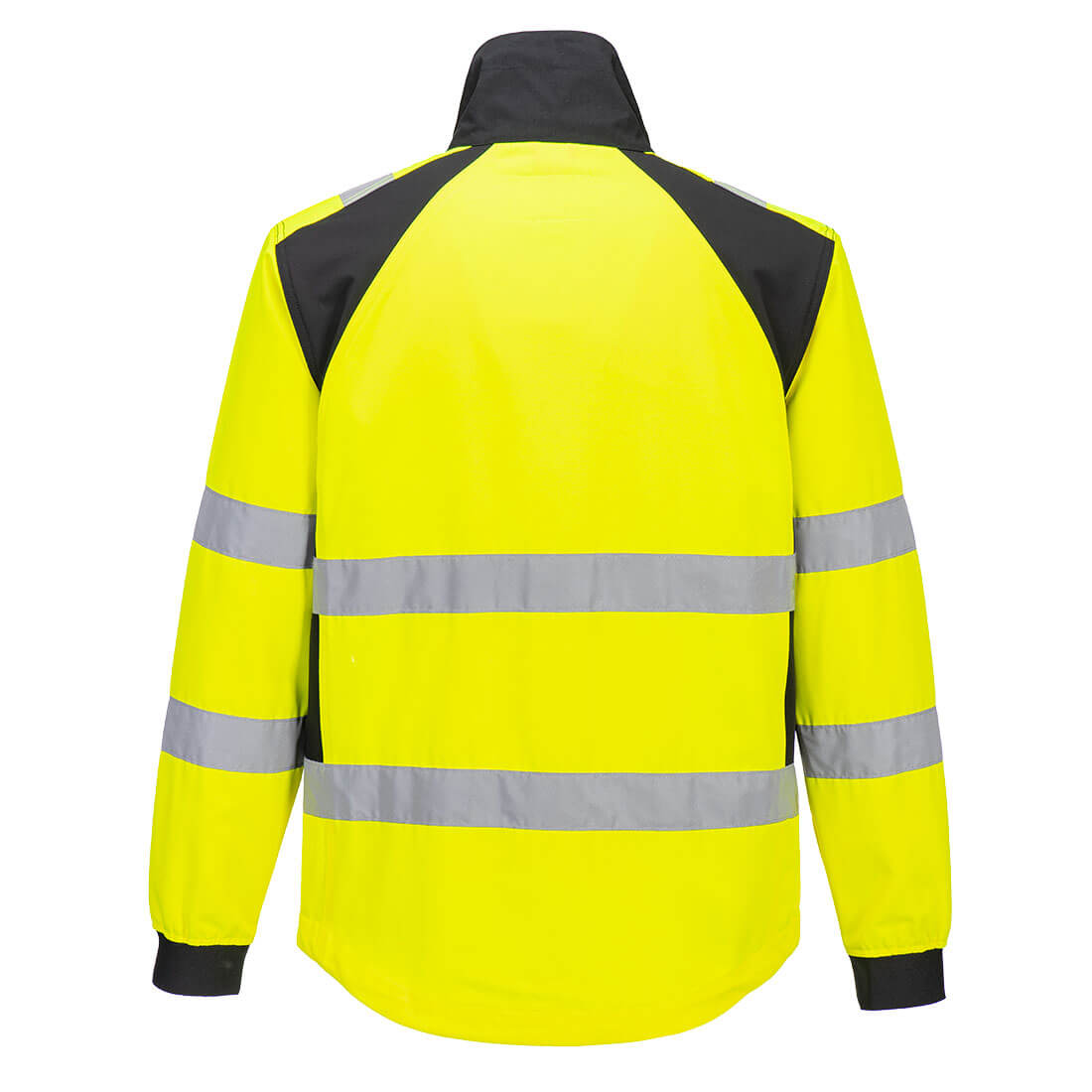 Hi-Vis Work Jacket Yellow/Black