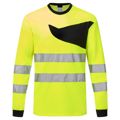 Hi-Vis Polly Cotton T-Shirt