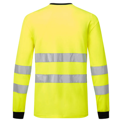 Hi-Vis Polly Cotton T-Shirt