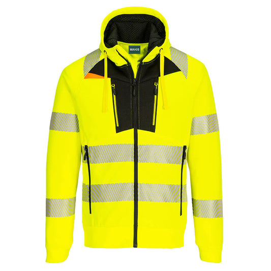 Two Tone Hi-Vis Hoodie