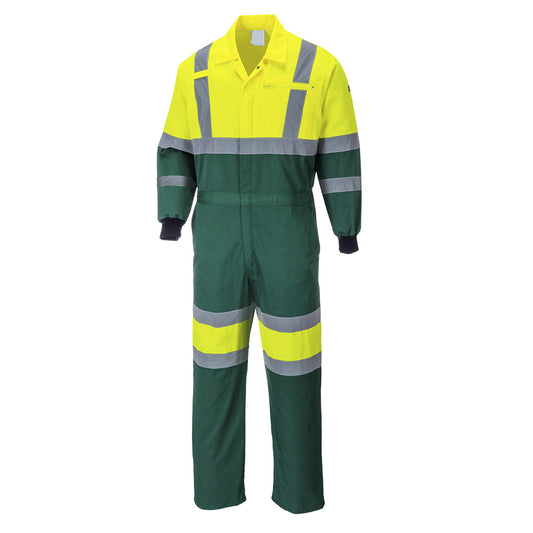 Hi-Vis X Back Contrast Coverall