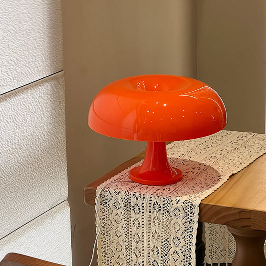 Classic Danish Mushroom Table Lamp Modern Simple Nordic Designer Model Room Bedroom Bedside Atmosphere Reading Table Lamp